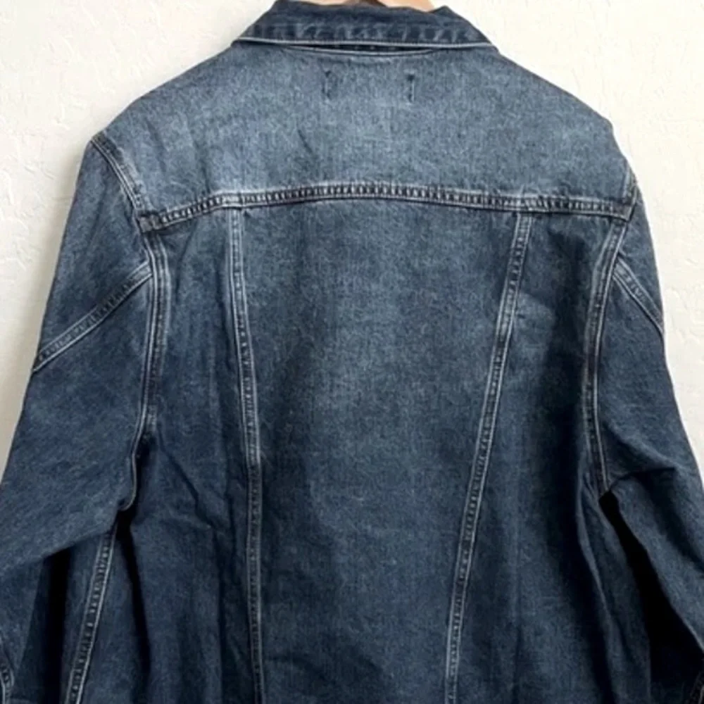 Sandrine Rose xFree People ‘Tres Cool’ Oversized Denim Jacket Size Extra Small - Picture 4 of 8